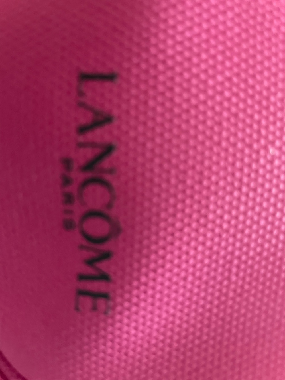 LANCÔME TROUSSE DE TOILETTE PINK WITH HANDLE - NEW